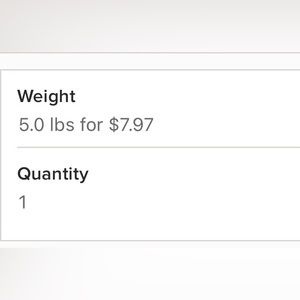 Extra Shipping Label - up to 5lbs